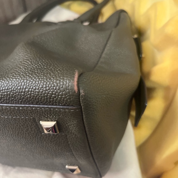 Henri Bendel Olive Green Satchel - Picture 5 of 9